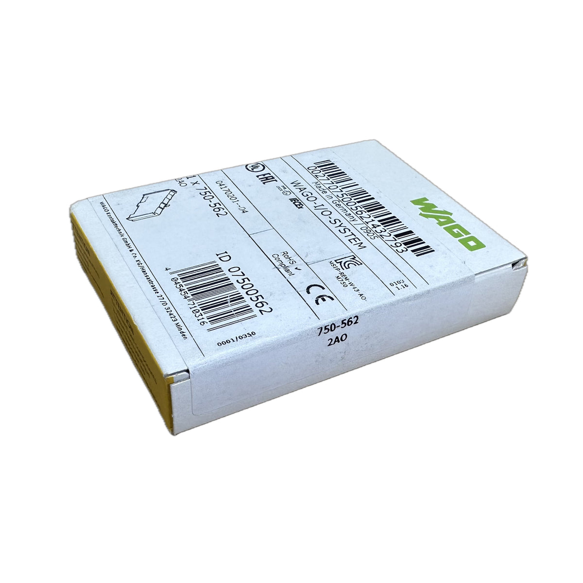 LK5257 2 Kanal Analogausgangsmodul Wago 750-562 versiegelt_3