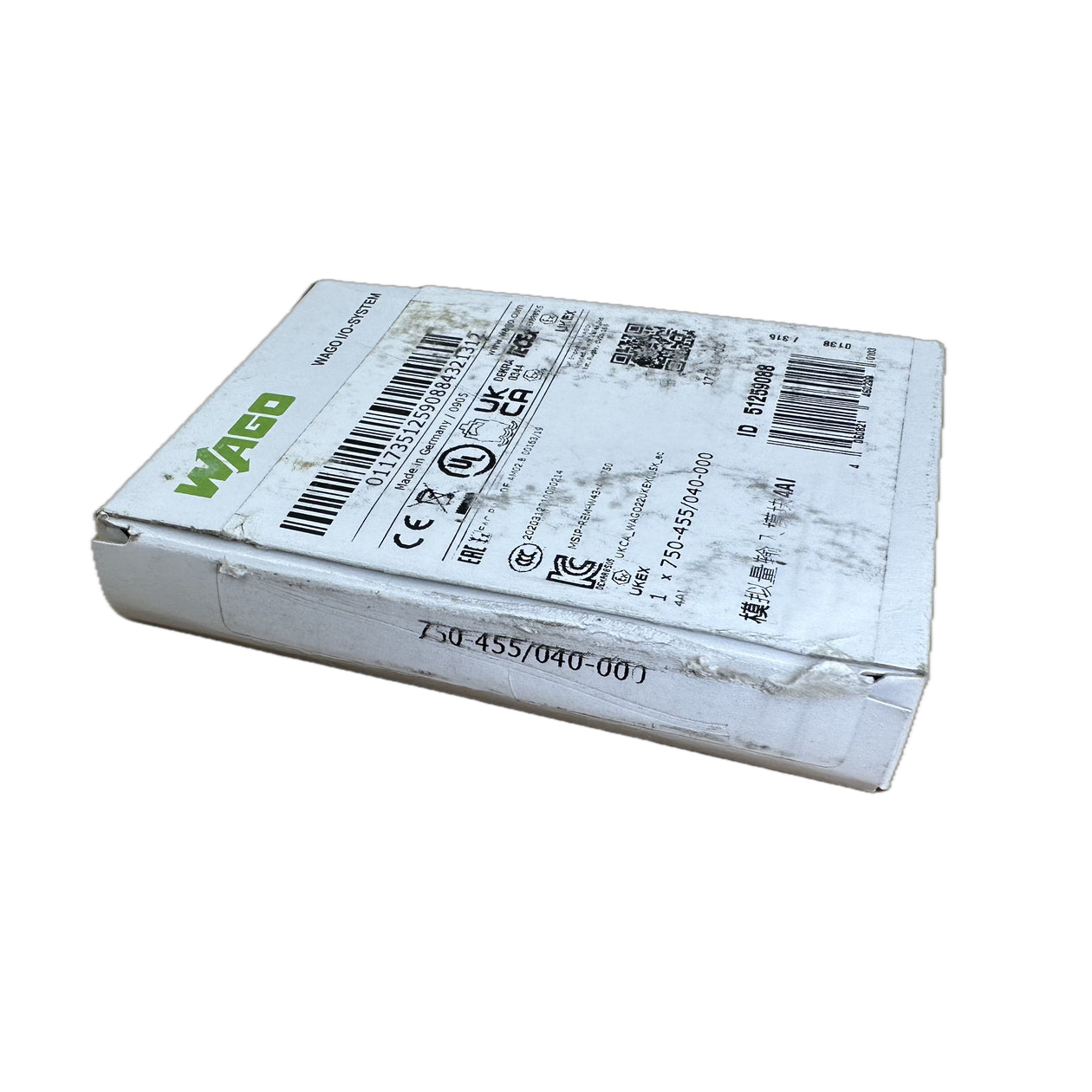 LK5259 4 Kanal Analogeingang Extrem Wago 750-455/040-000 Siegel offen_2