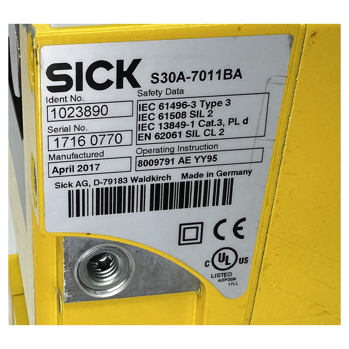 LK5262 Sicherheitslaserscanner Sick S30A-7011BA 1023890_6