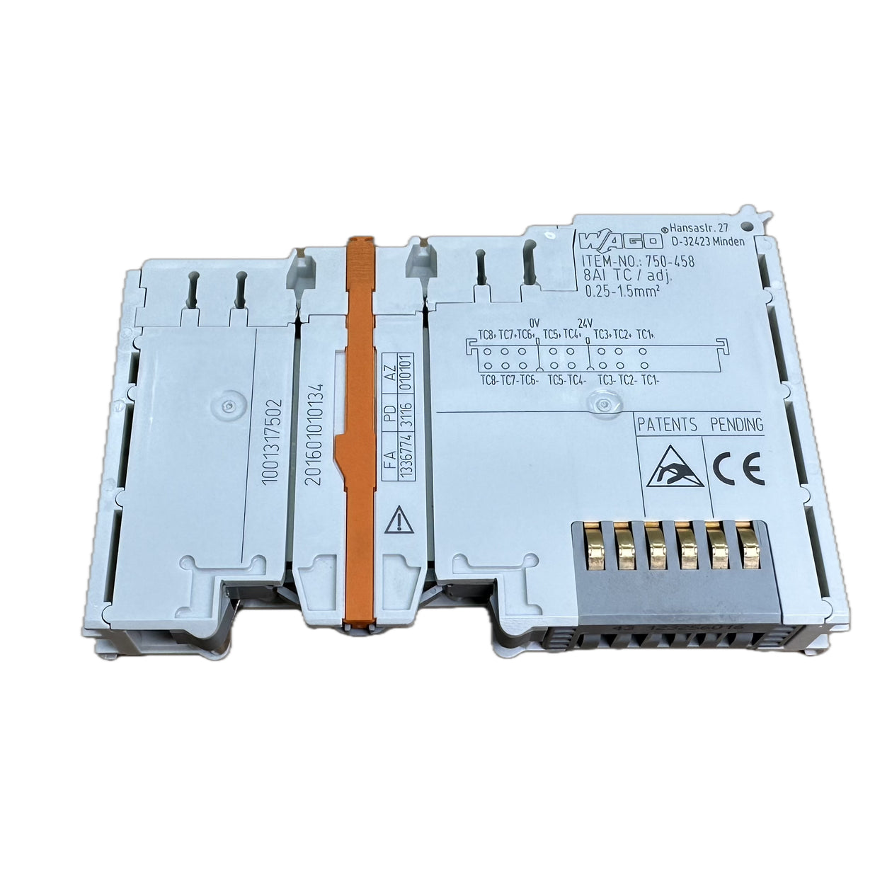 LK5277 8 Kanal Analogeingangsklemme Wago 750-458 OVP offen_5