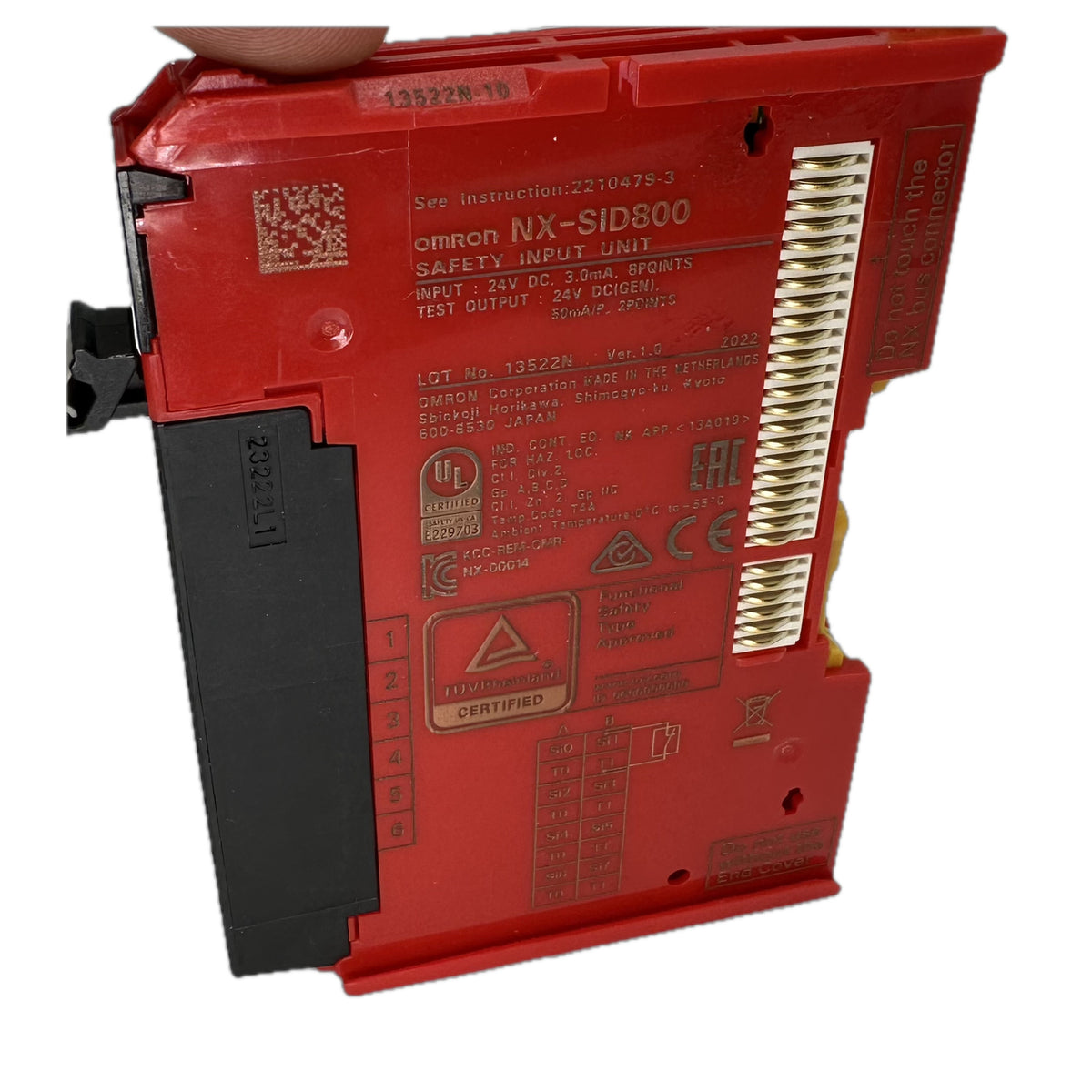 LK5281 Sicherheits Eingangsmodul Safety Input Unit Omron NX-SID800_4