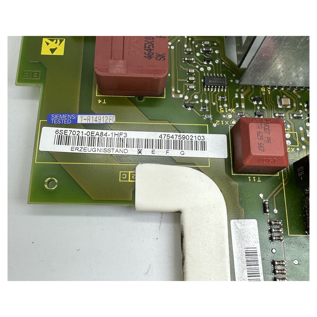 LK5338 Simovert Leistungsteilbaugruppe PEU Siemens 6SE7021-0EA84-1HF3 Ver D_2