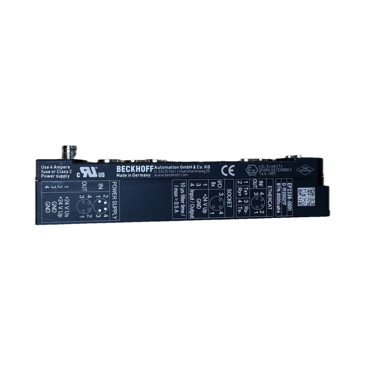 LK5358 EtherCAT Box 8 channel digital in/out Beckhoff EP2338-0001_3