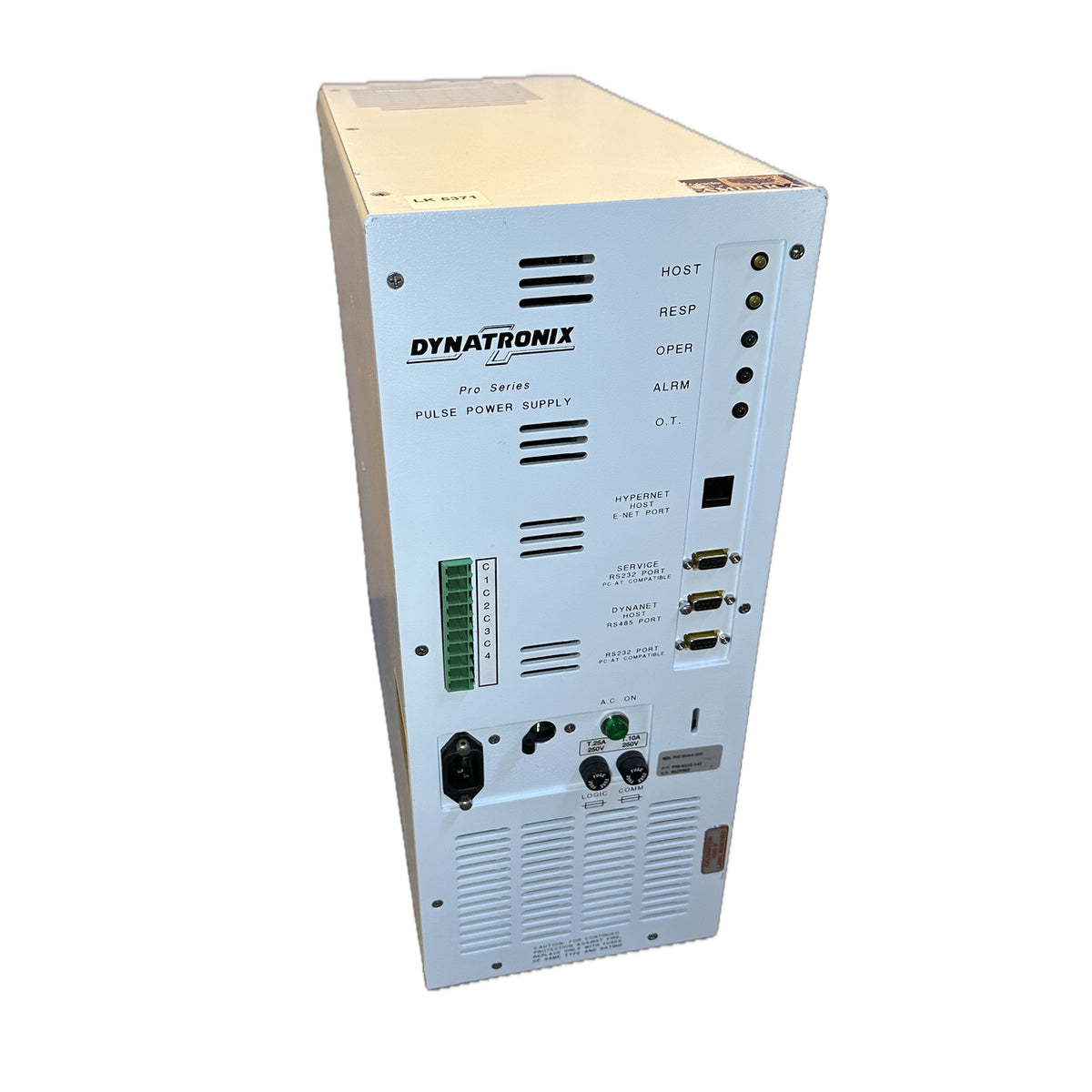 LK5371 Power Pulse Supply Dynatronix PMC201/4-8-12XR 990-0232-141 20VDC