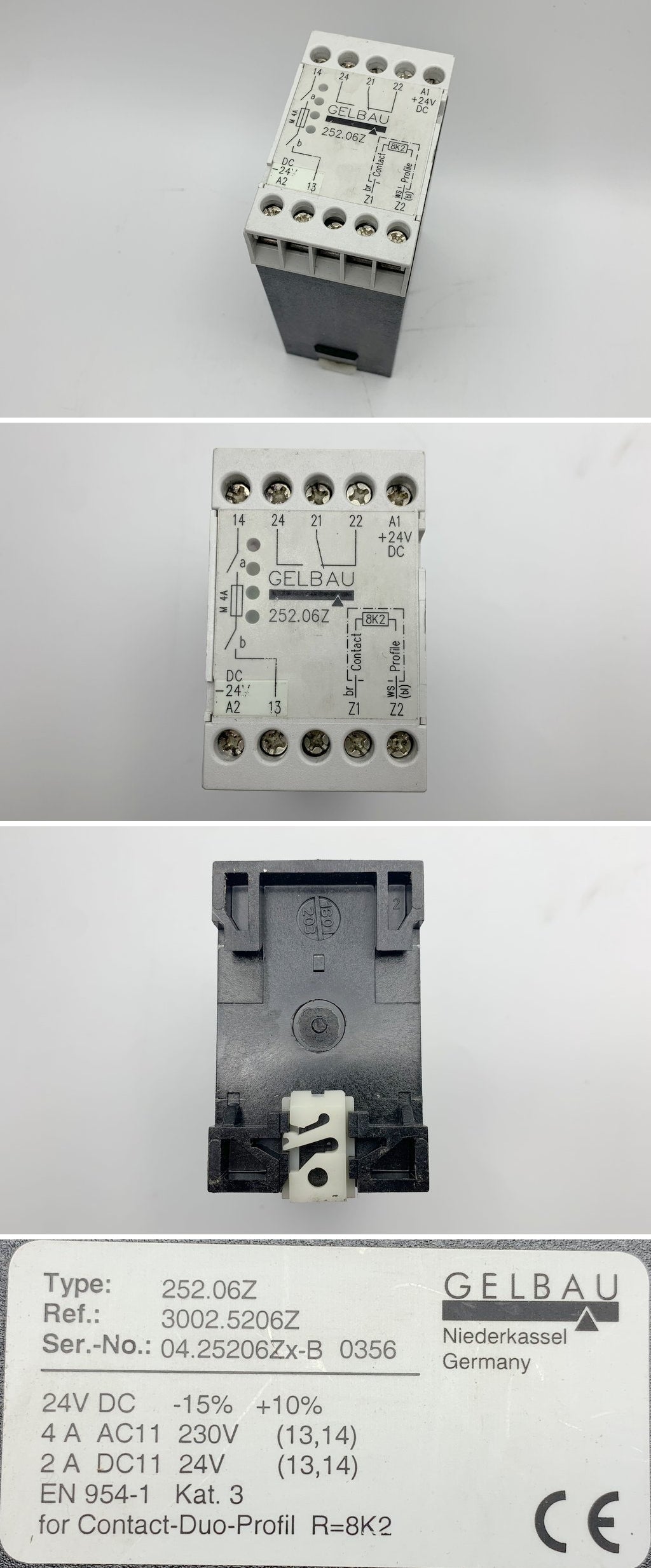 LK670 Sicherheitsrelais Gelbau 252.06Z
