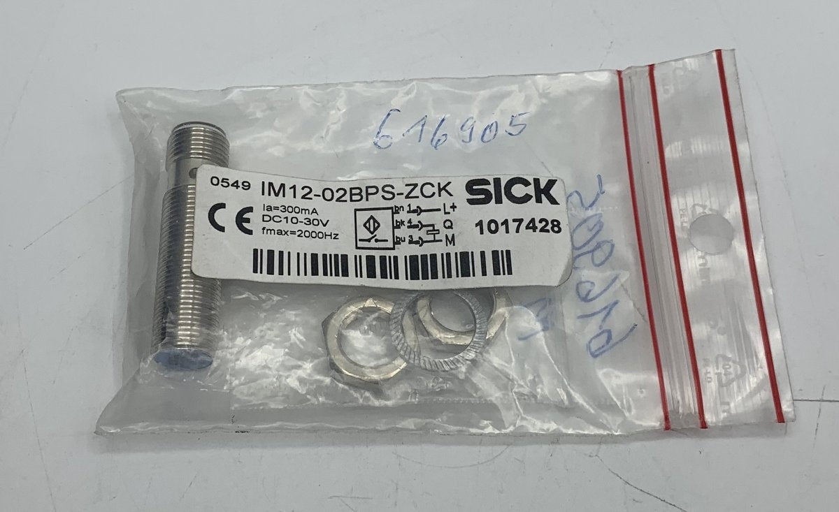 LK780 Näherungssensor Sick IM12-02BPS-ZCK 1017428 ohne Original Karton