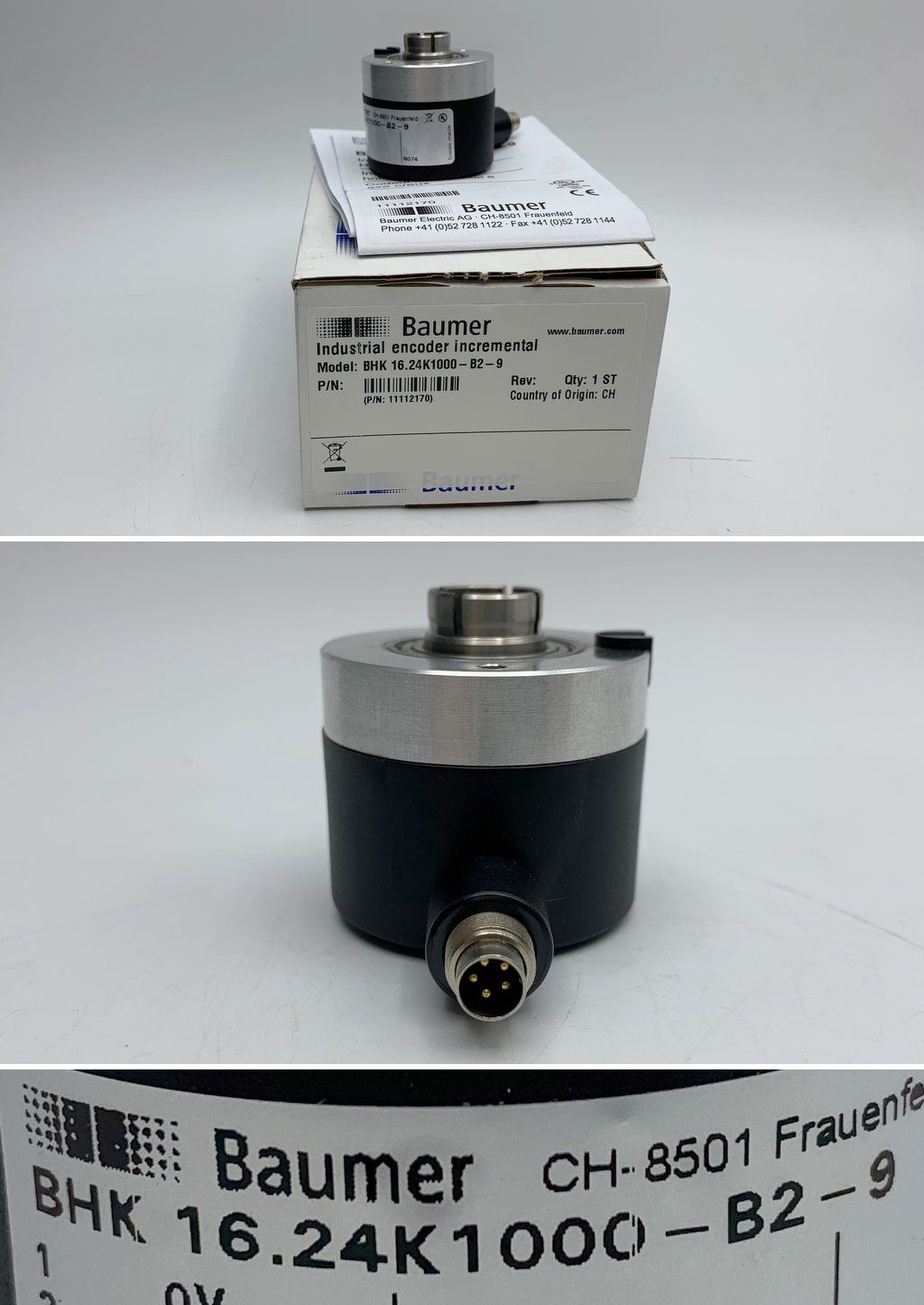 LK959 Encoder Drehgeber Baumer BHK 16.24K1000-B2-9