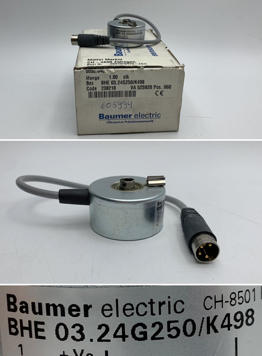 LK960 Encoder Drehgeber Baumer BHE 03.24G250/K498