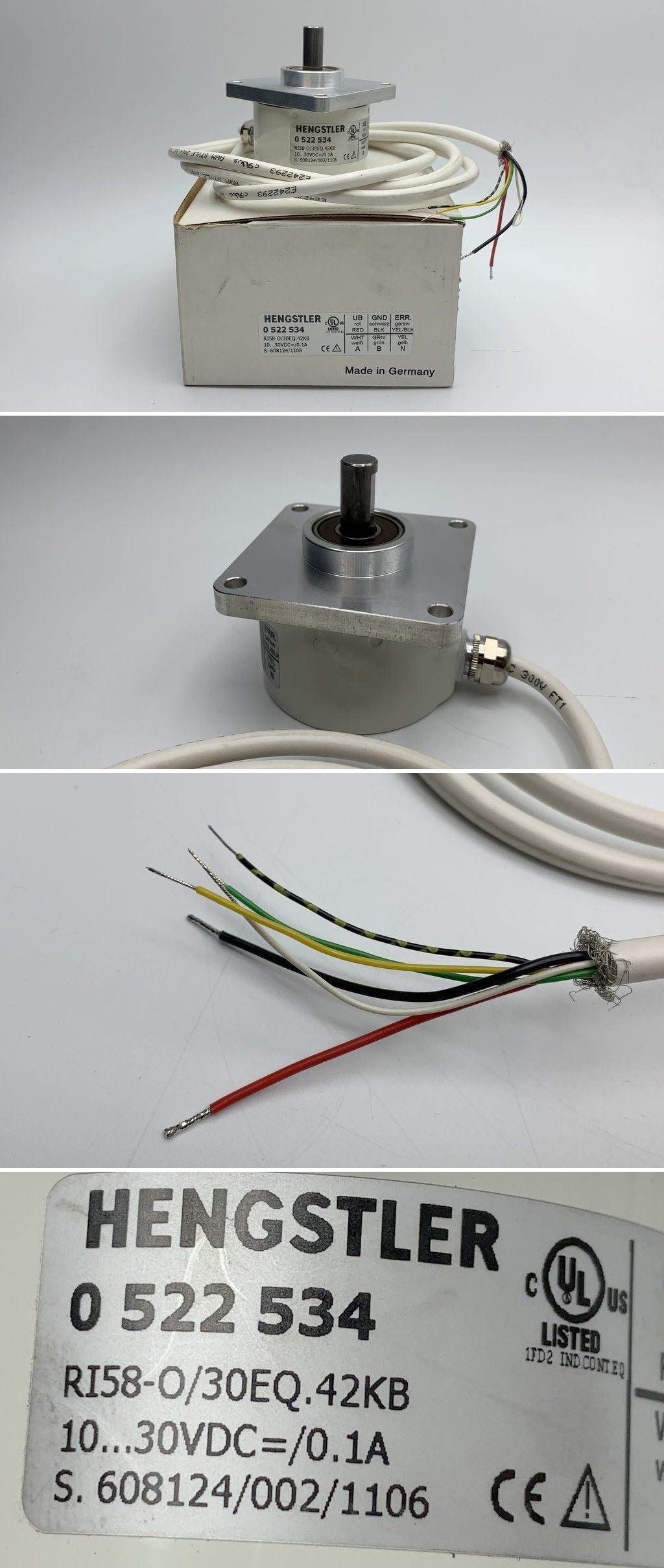 LK971 Encoder Drehgeber Hengstler RI58-0/30EQ.42KB 0522534