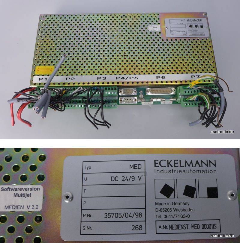 M86 Controller Eckelmann MED 35705/04/98 DC 24/9 V