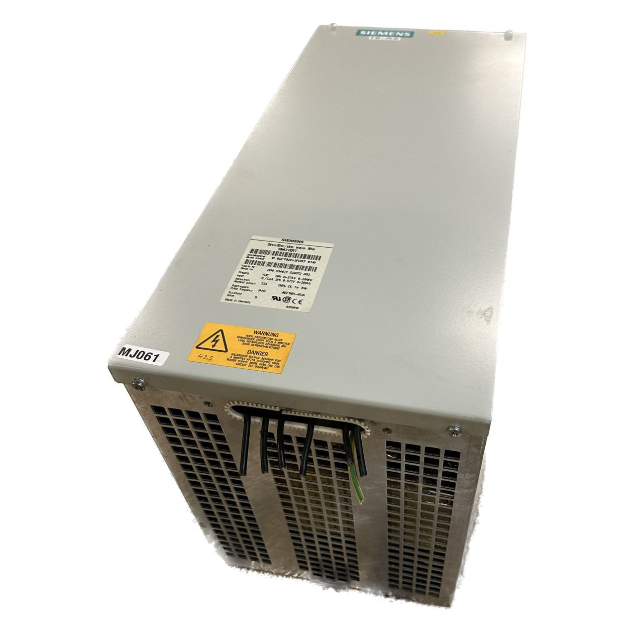 MJ061 Sinusfilter Netzfilter Siemens 6SE7022-2FD87-1FH0 22A