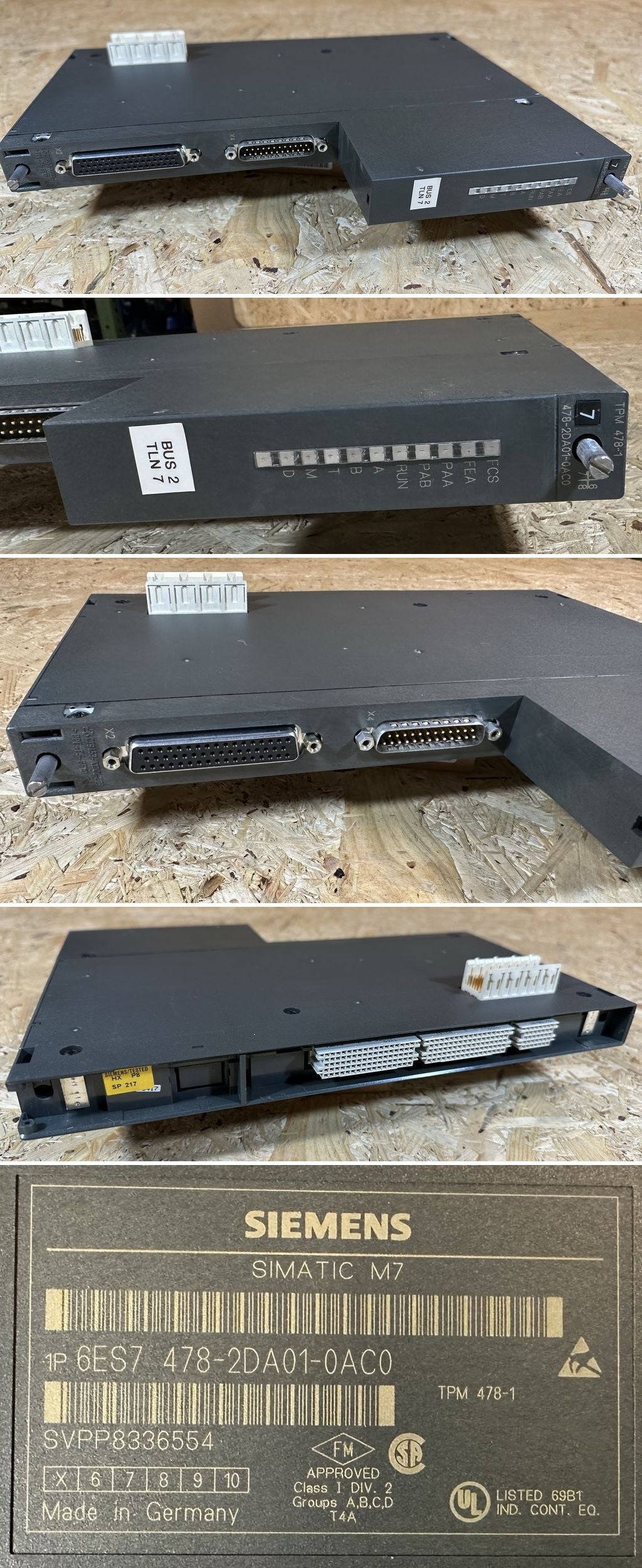 MJ064 Anschaltung TPM 478-1 Siemens 6ES7478-2DA01-0AC0 E5