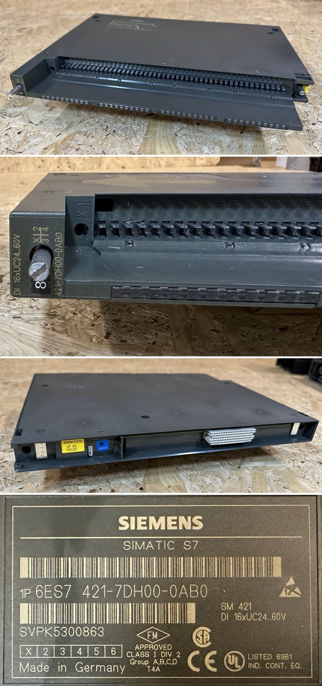 MJ075 Simatic S7 Siemens 6ES7421-7DH00-0AB0 6ES7 421-7DH00-0AB0 E1