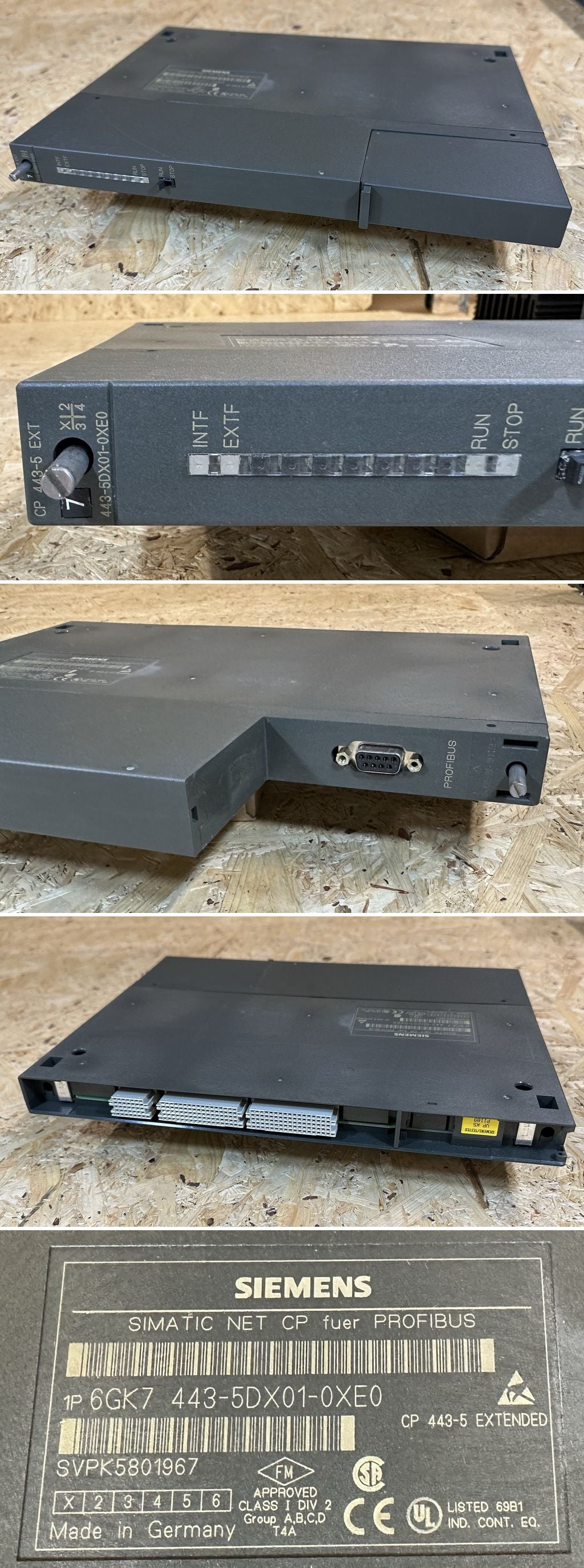 MJ076 Simatic S7 Siemens 6GK7443-5DX01-0XE0 E1