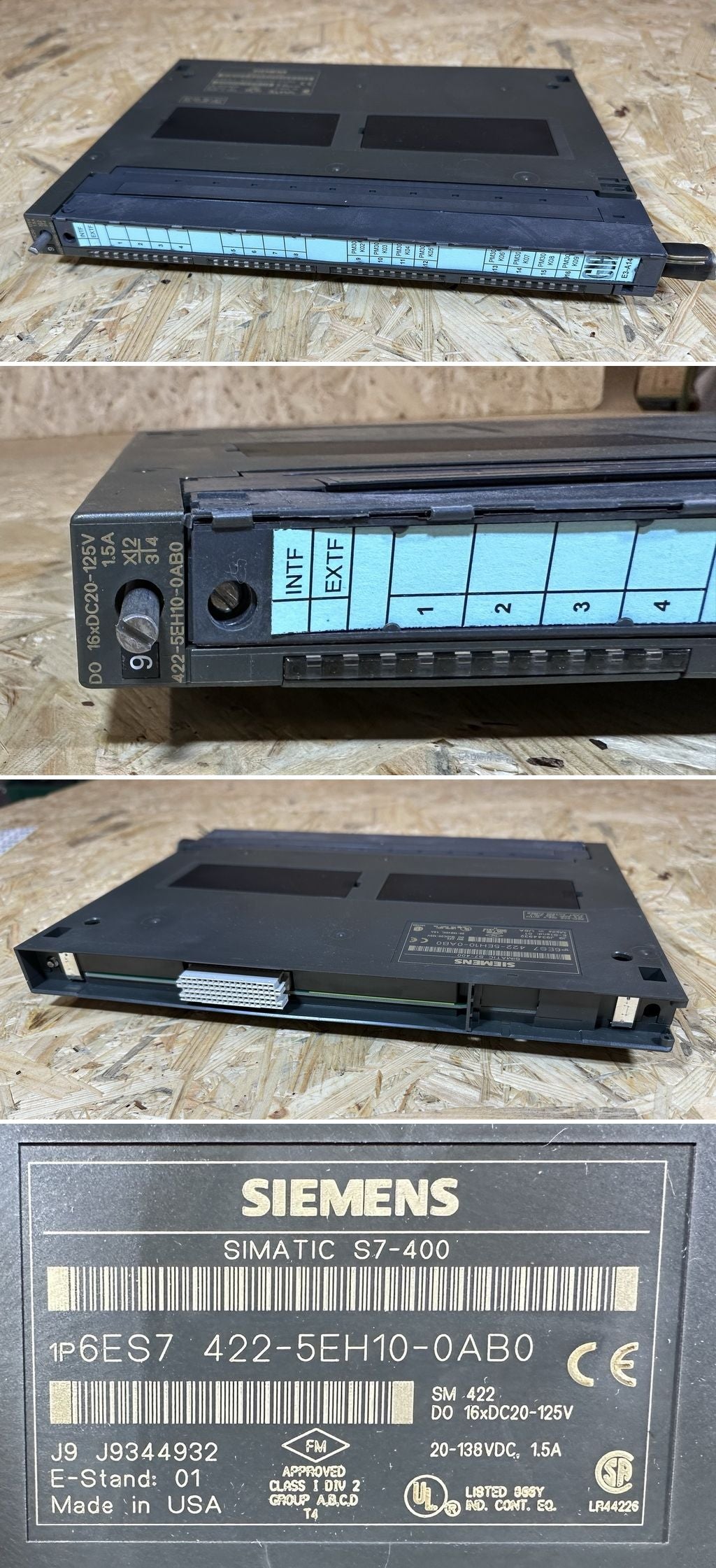 MJ156 Digitalausgabe Siemens 6ES7 422-5EH10-0AB0 6ES7422-5EH10-0AB0 SM 422 E1