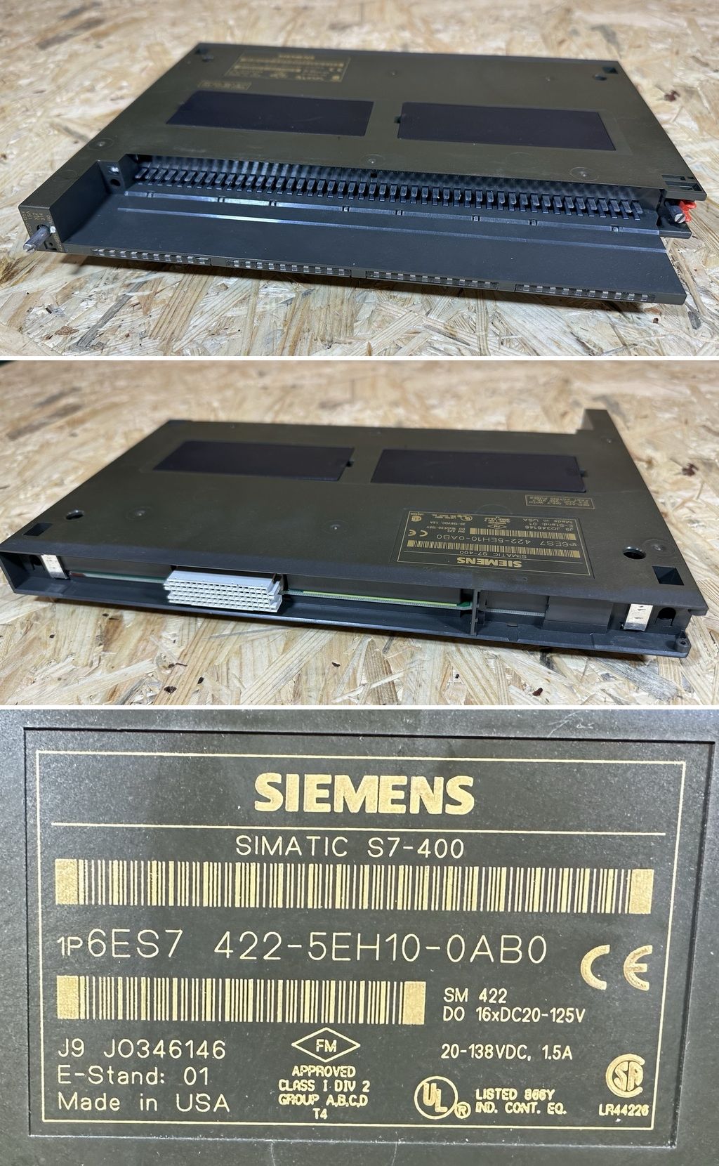 MJ157 Digitalausgabe Siemens 6ES7 422-5EH10-0AB0 SM422 E1 ohne Stecker