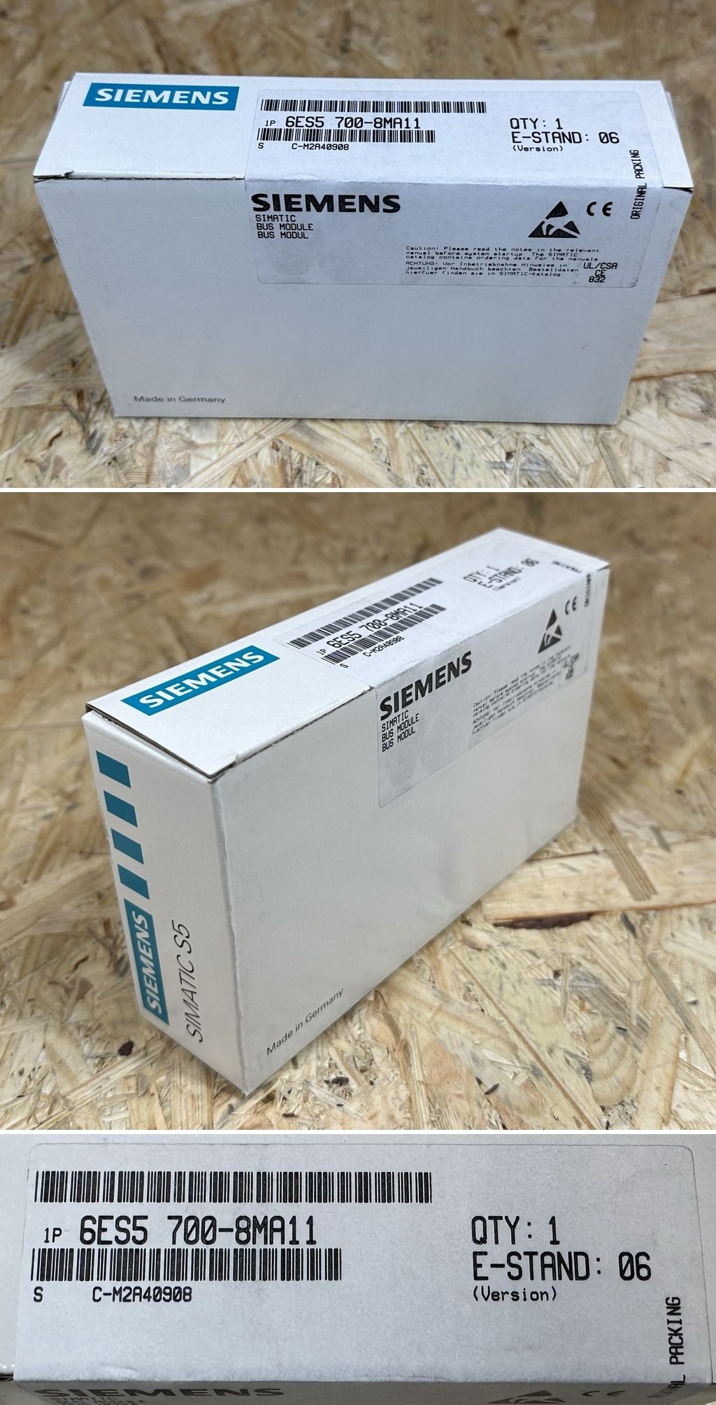 MJ267 Busmodul Siemens 6ES5700-8MA11 6ES5 700-8MA11 E6 Versiegelt