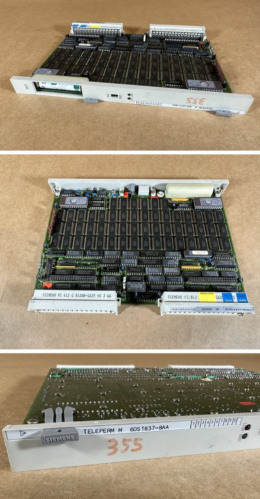 .MJ355 Teleperm Ram Module Siemens 6DS1837-8AA