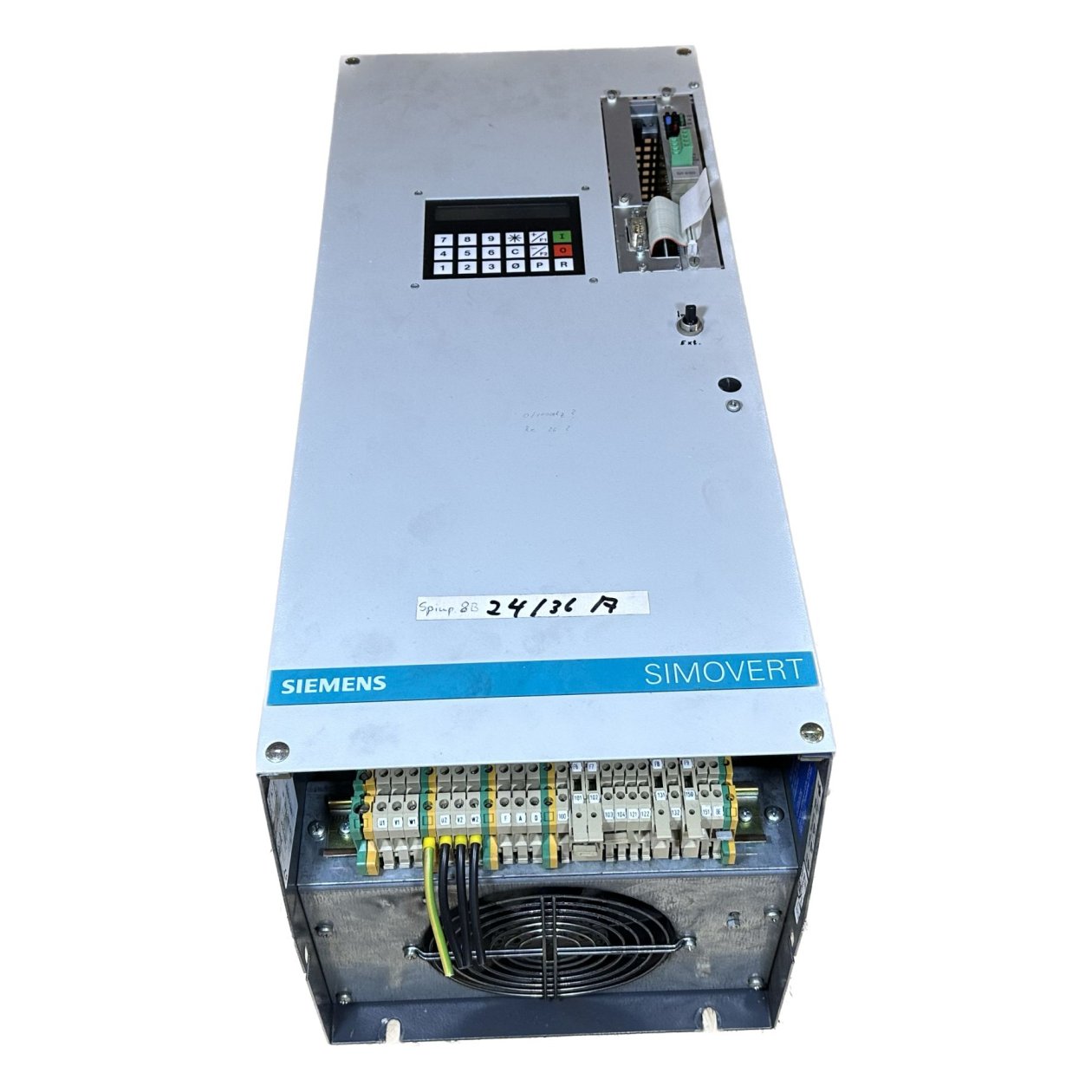 MJ378 Frequenzumrichter Siemens 6SE4816-3BB11 24A Bedienpanel