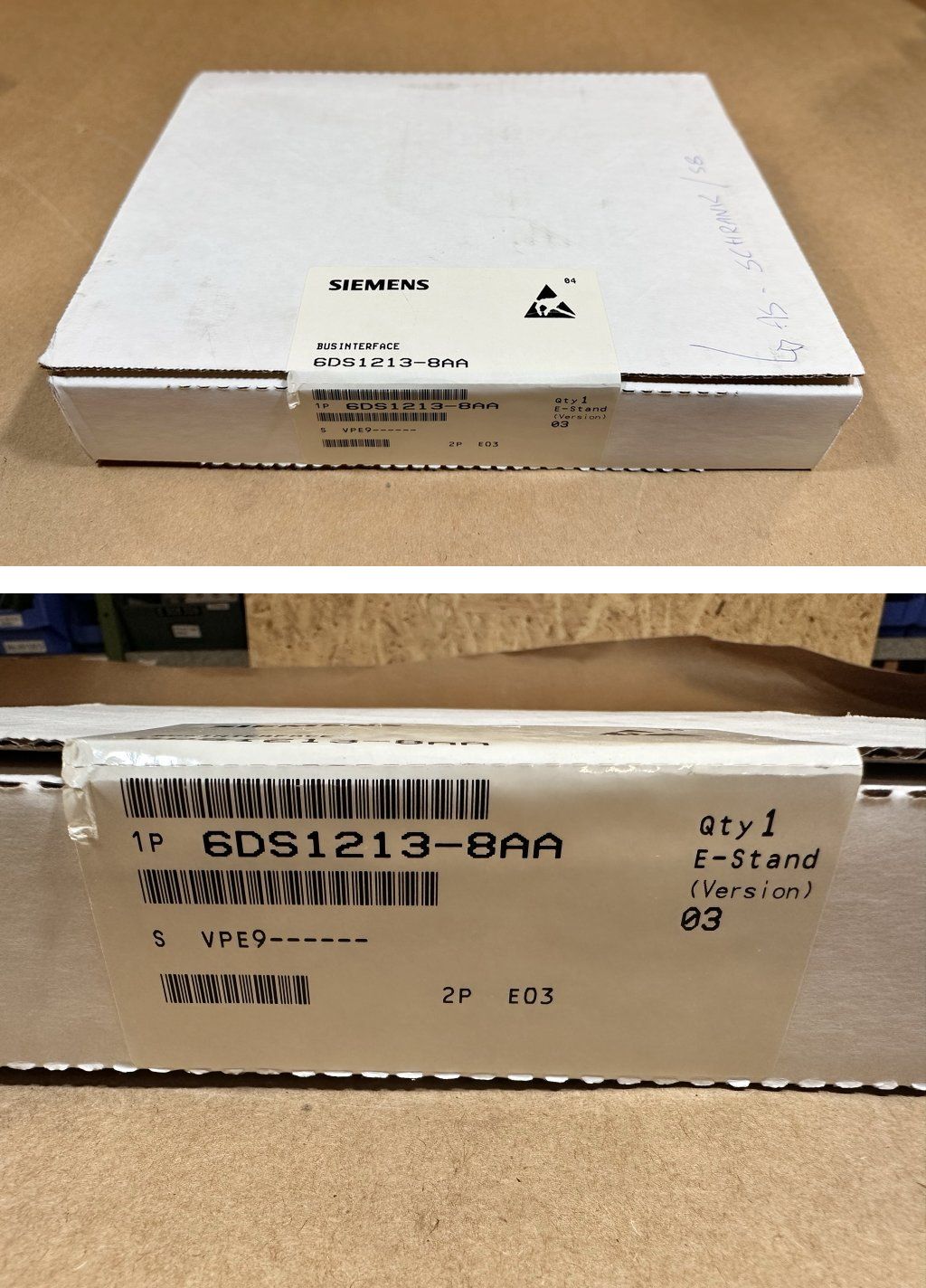 MJ458 Teleperm Siemens 6DS1213-8AA versiegelt