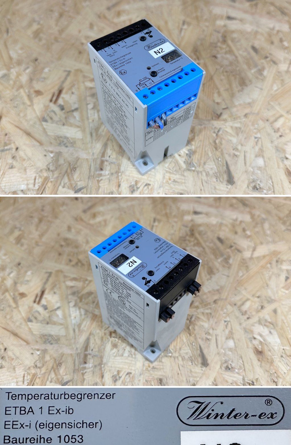 .MJ501 Temperaturbegrenzer Winter-ex ETBA 1 Ex-ib Baureihe 1053