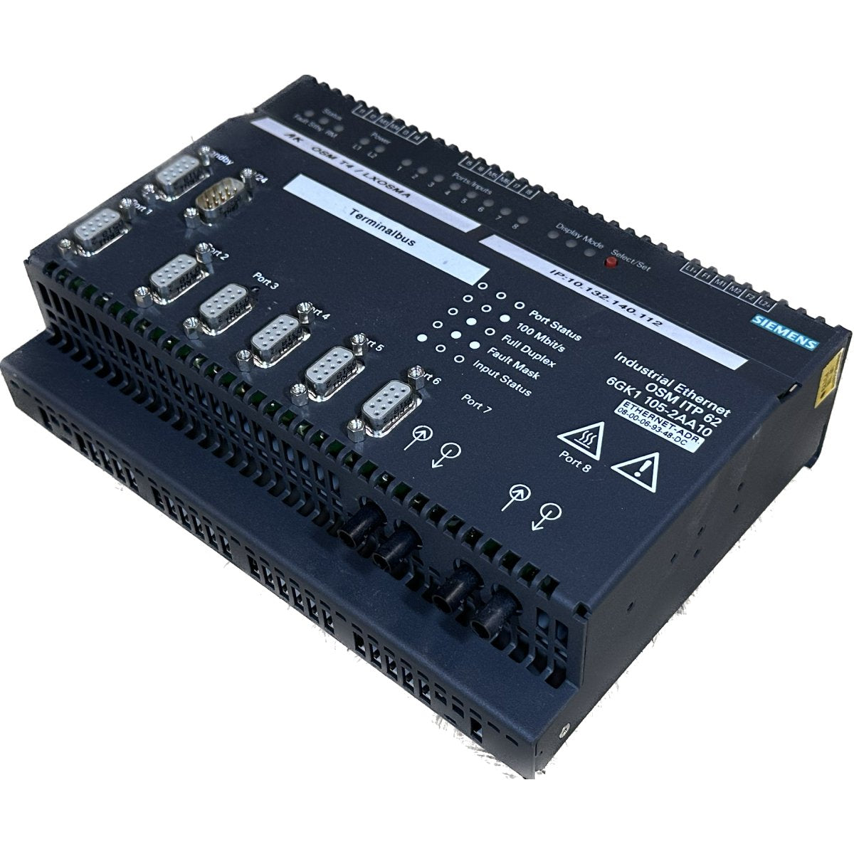 MJ538. Ethernet OSM Siemens 6GK1105-2AA10