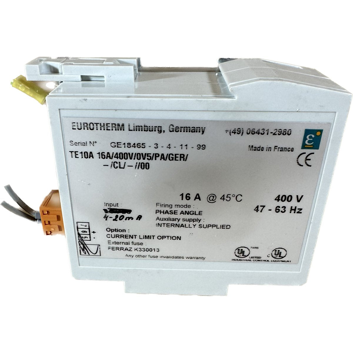 Eurotherm TE10A1-4