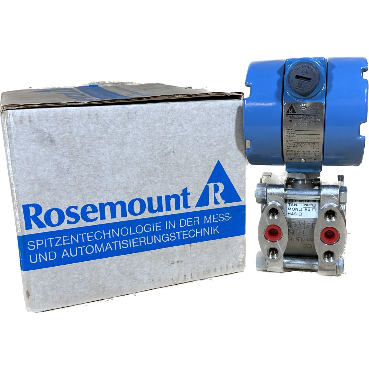 MJ703 Messumformer für Differenzdruck Rosemount 1151DP3E22C1D3I8T9093