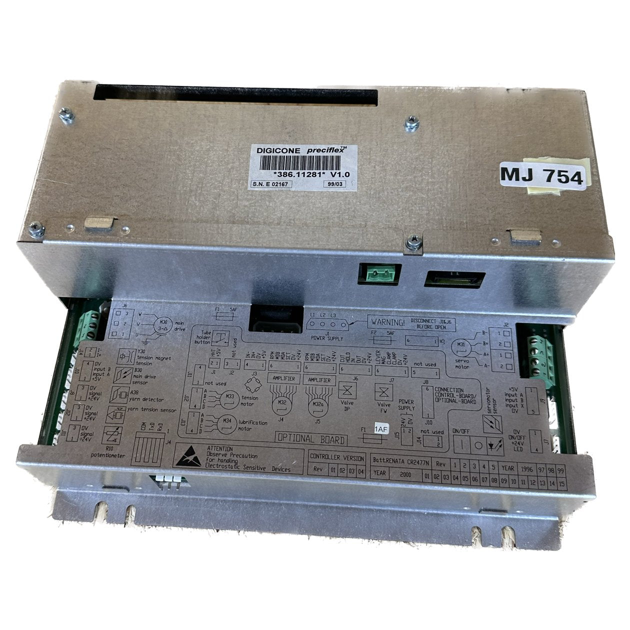 MJ754 SSM Preciflex Controller Digicone 386.11281