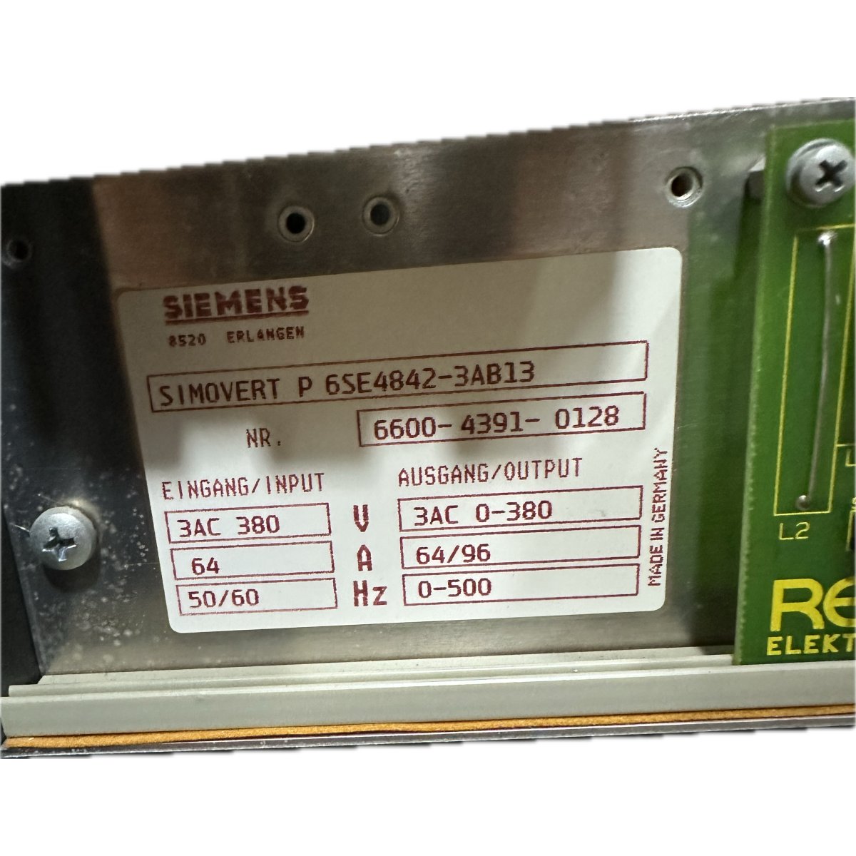 Siemens 6SE4842-3AB13-4