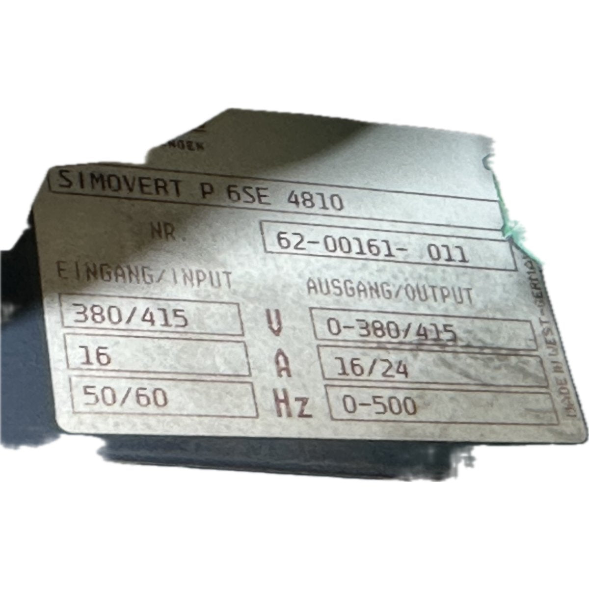 Siemens 6SE4810-4
