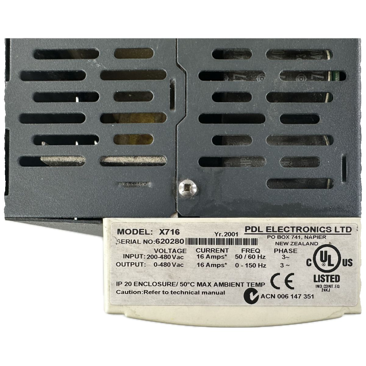 NJ003 Frequenzumrichter PDL Electronics X716_4