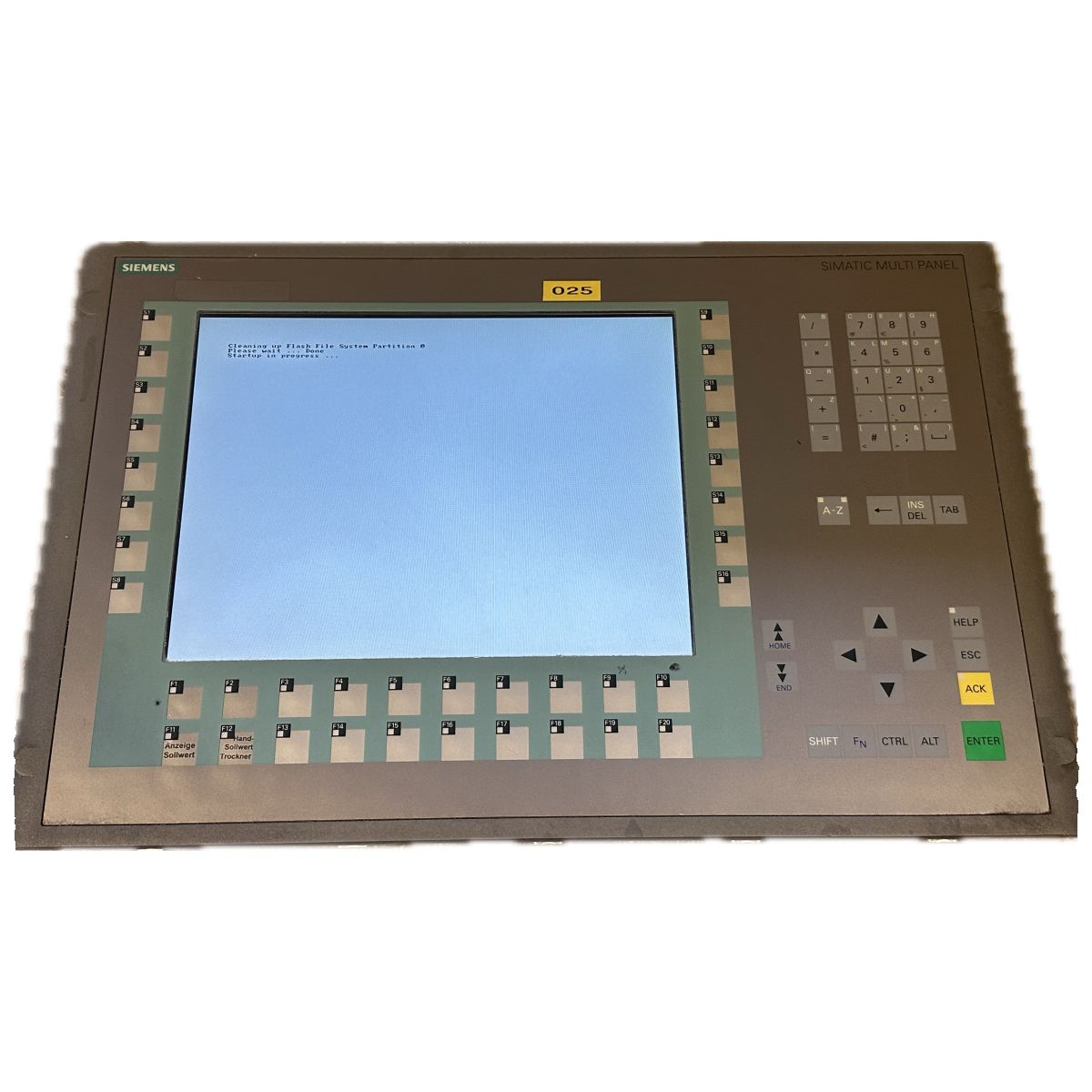 NJ005 Bedienpanel Siemens 6AV6644-0BA01-2AX1