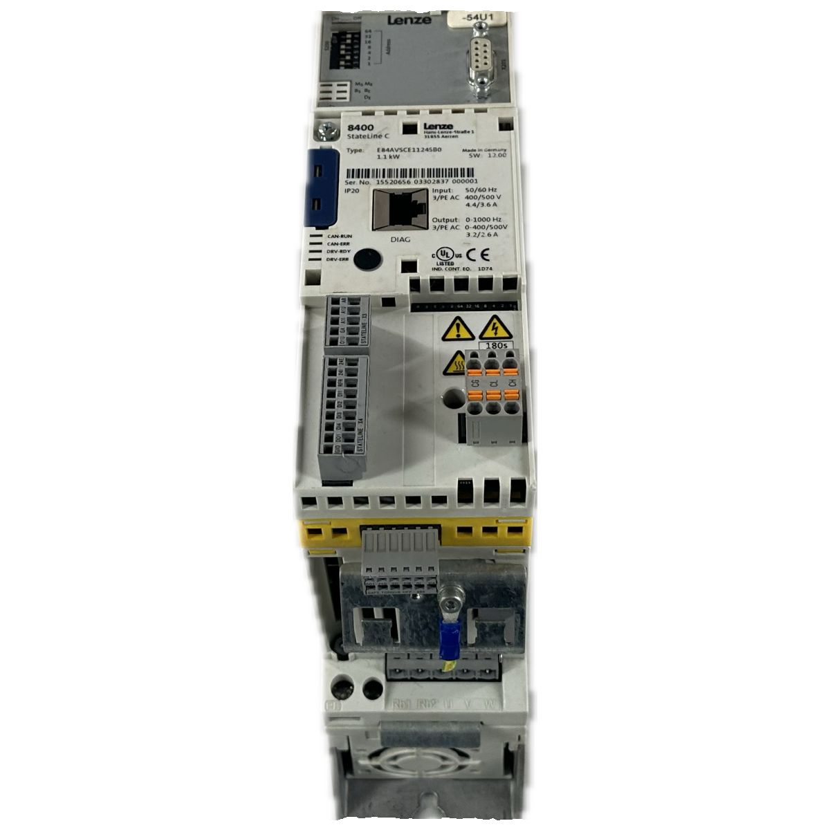 .NJ026 Frequenzumrichter Lenze E84AVSCE1124SB0 1,1kW_3