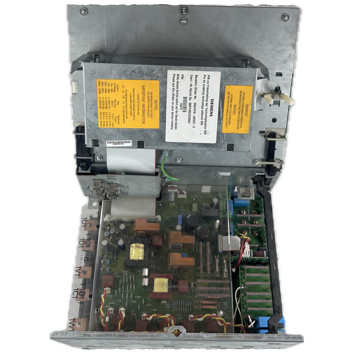 NJ053 Frequenzumrichter Siemens 6RA7078-6DS22-0_3