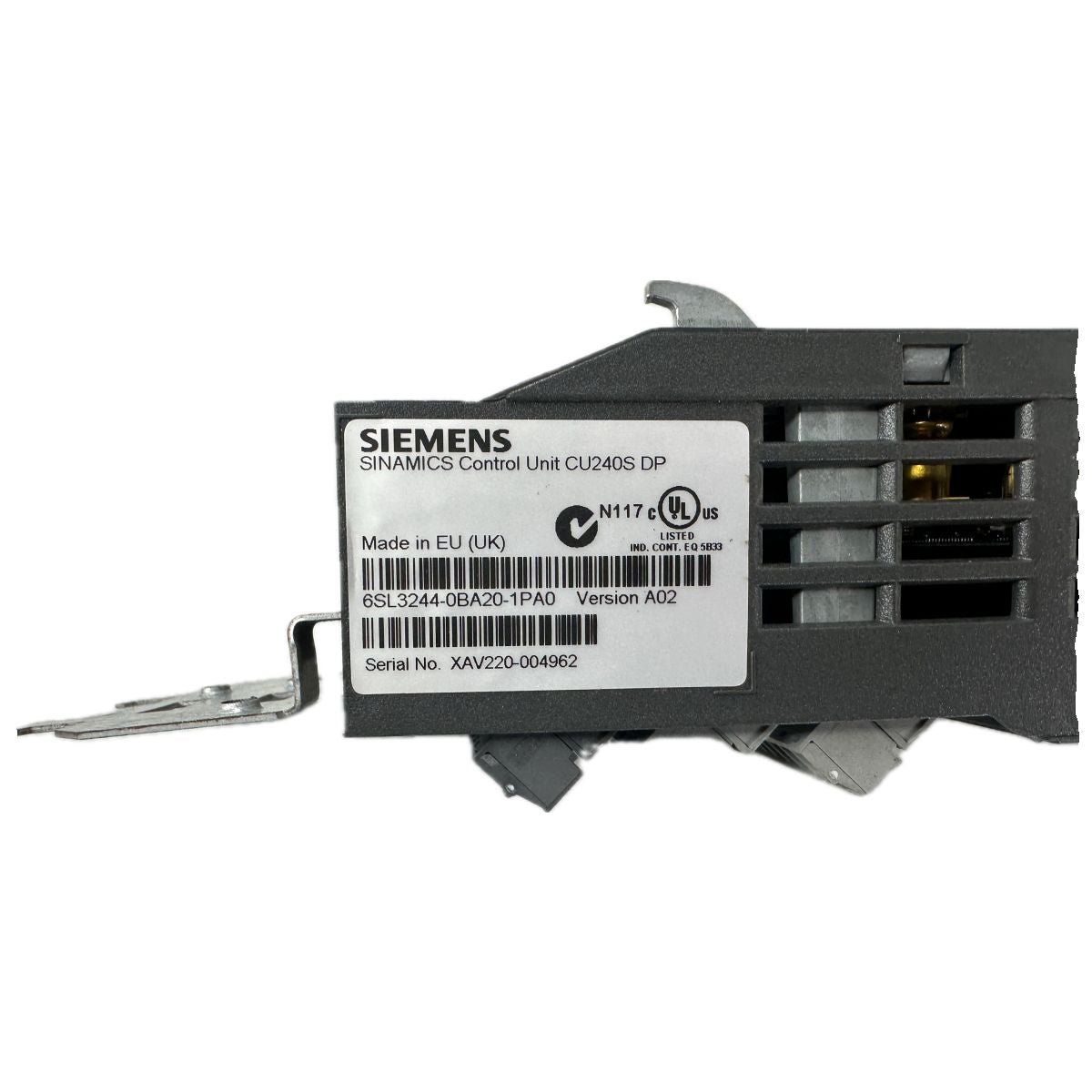NJ056 Sinamics Control Unit CU240S Siemens 6SL3244-0BA20-1PA0_4