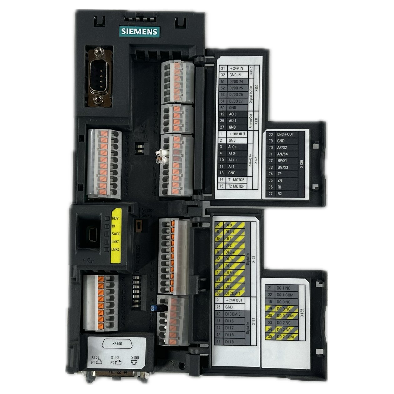 NJ058 Sinamics CU250S-2 PN Siemens 6SL3246-0BA22-1FA0 FS12_3