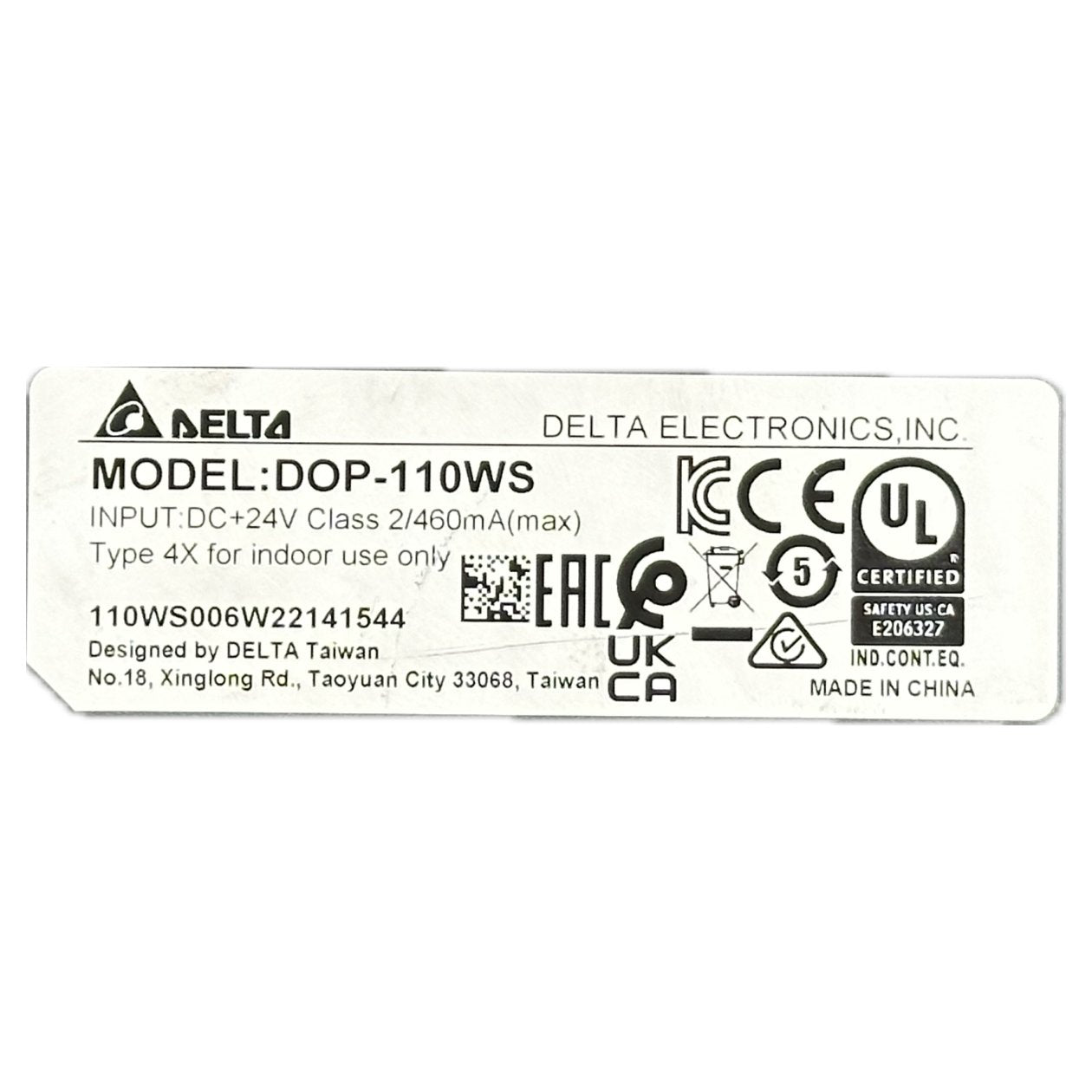 NJ067 Bedienpanel Delta DOP-110WS_4