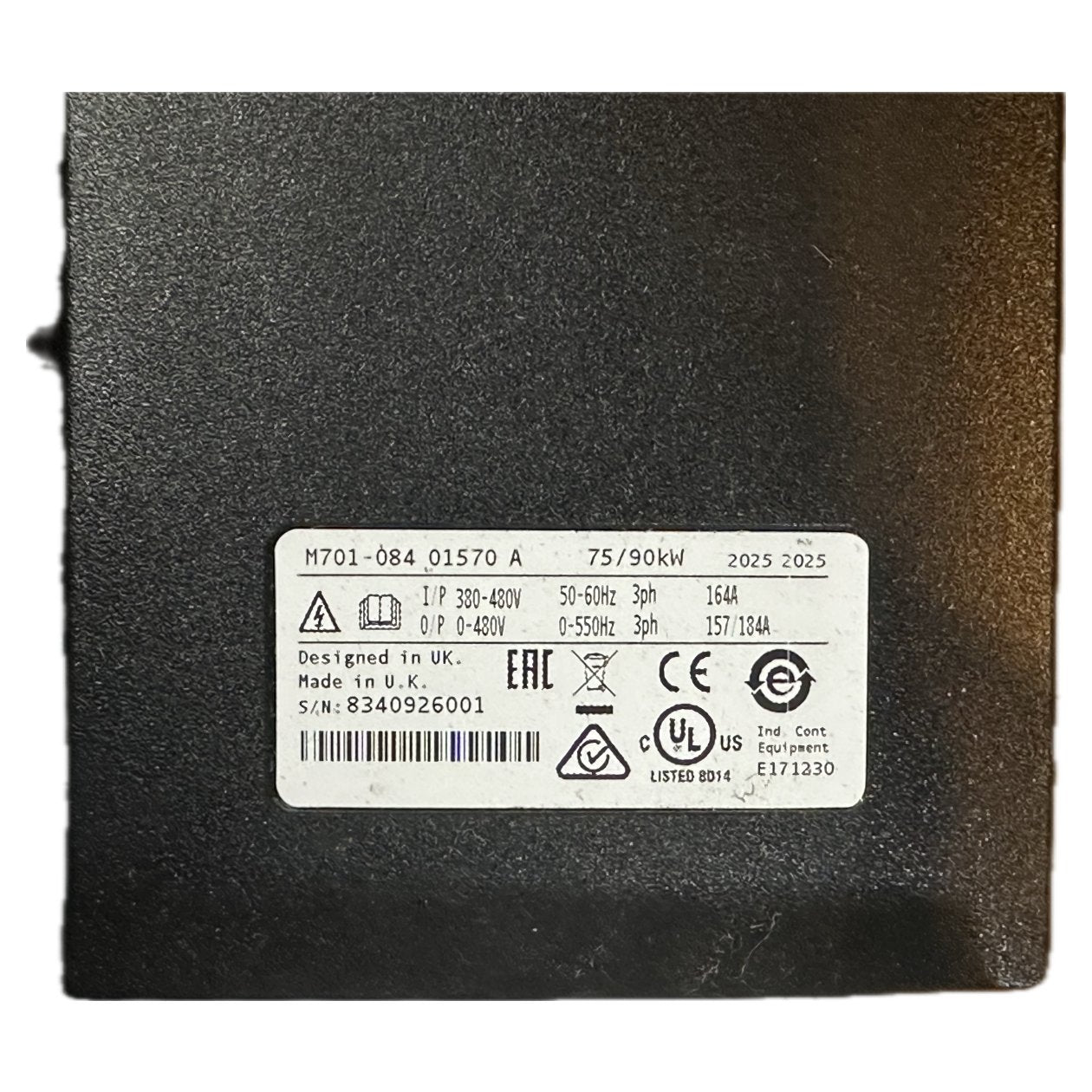 NJ073 Frequenzumrichter Nidec M701-084 01570 A 90kW_4