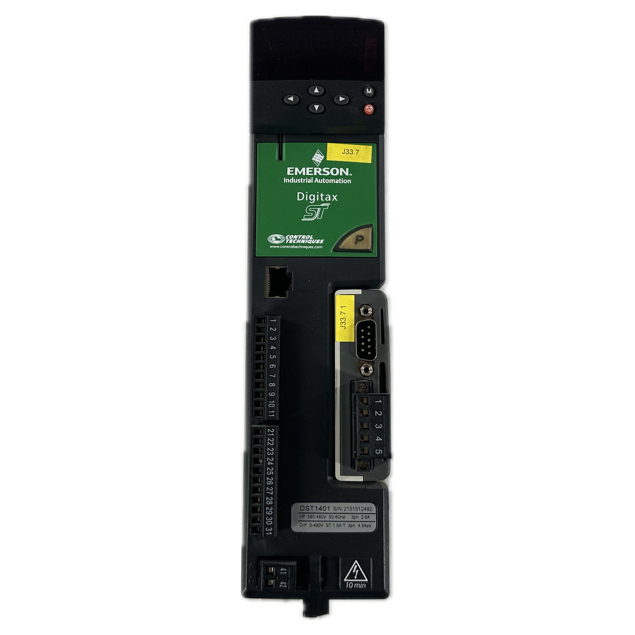 NJ084 Frequenzumrichter Emerson DST1401 3098-0057 Y15_3