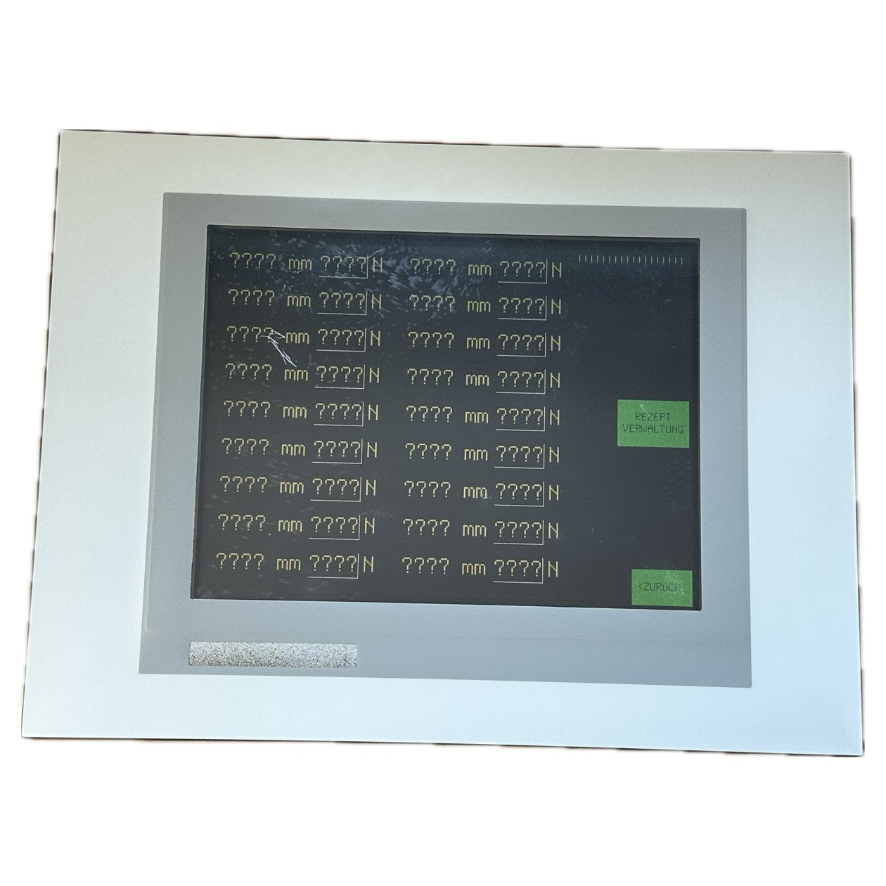 NJ146 Bedienfeld Lenze EPM-H520 Display Kratzer