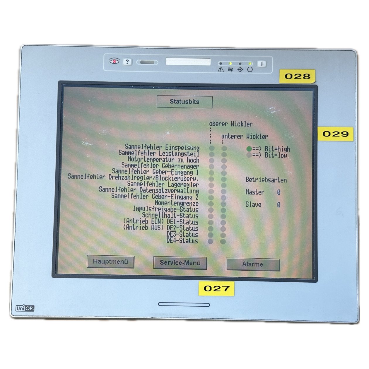 NJ149 Bedienfeld UniOP eTOP33B-0050