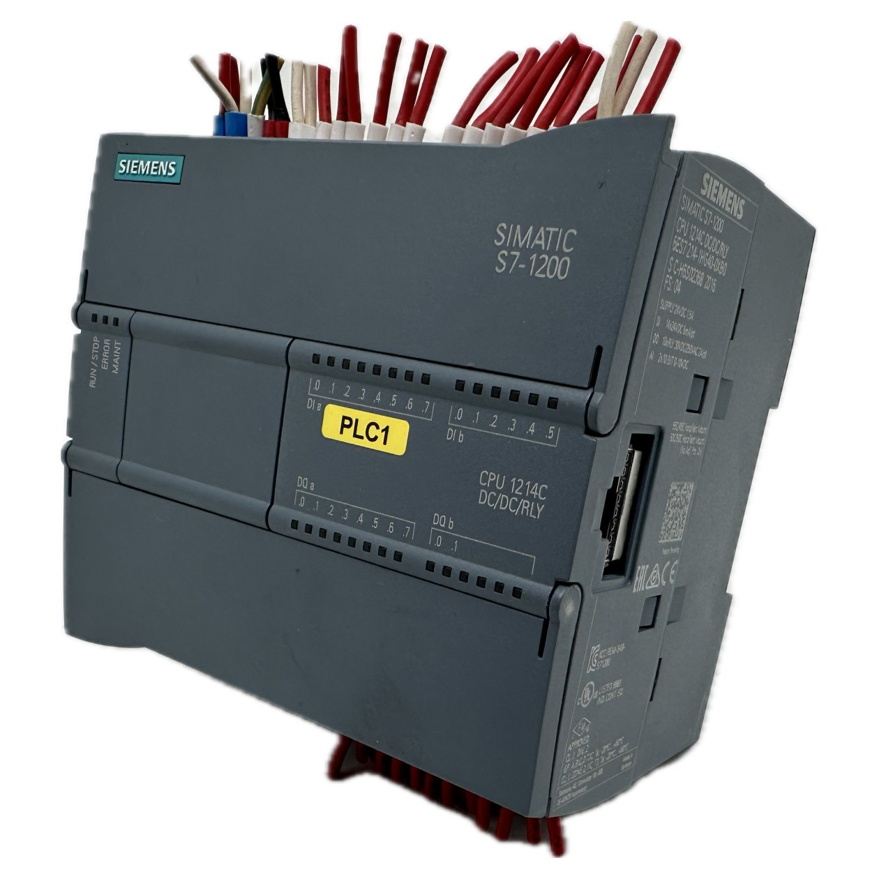 NJ185 Simatic S7-1200 CPU Siemens 6ES7 214-1HG40-0XB0 6ES7214-1HG40-0XB0 FS04