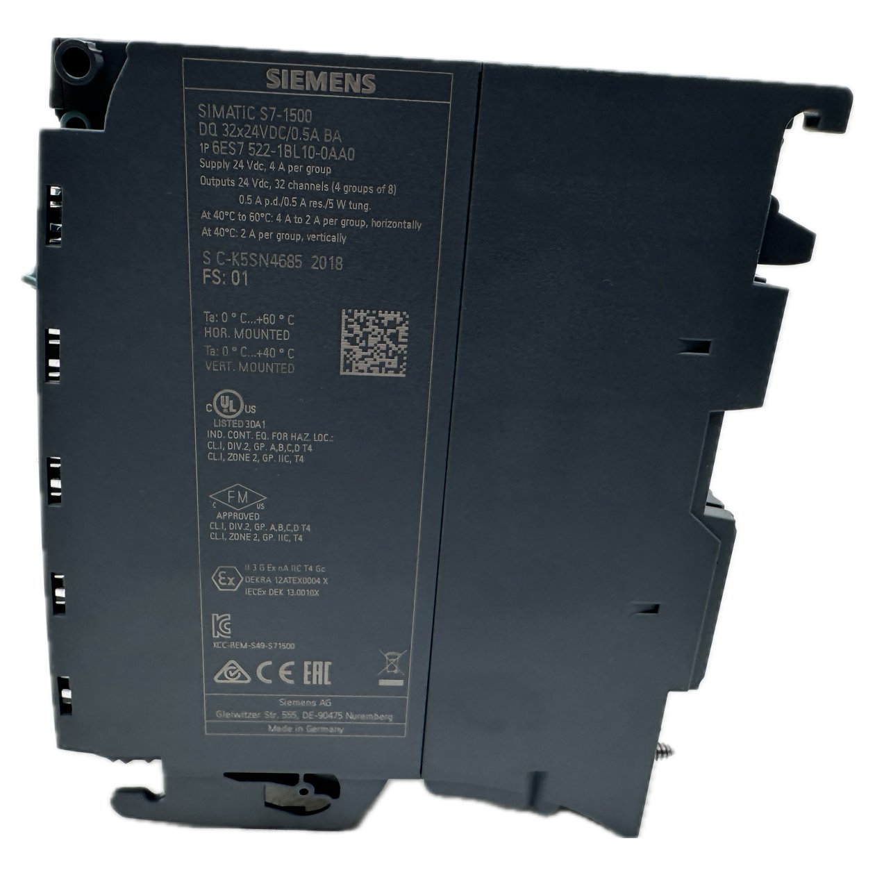 .NJ192 Simatic S7-1200 Siemens 6ES7 522-1BL10-0AA0 FS01 Klappe fehlt_3