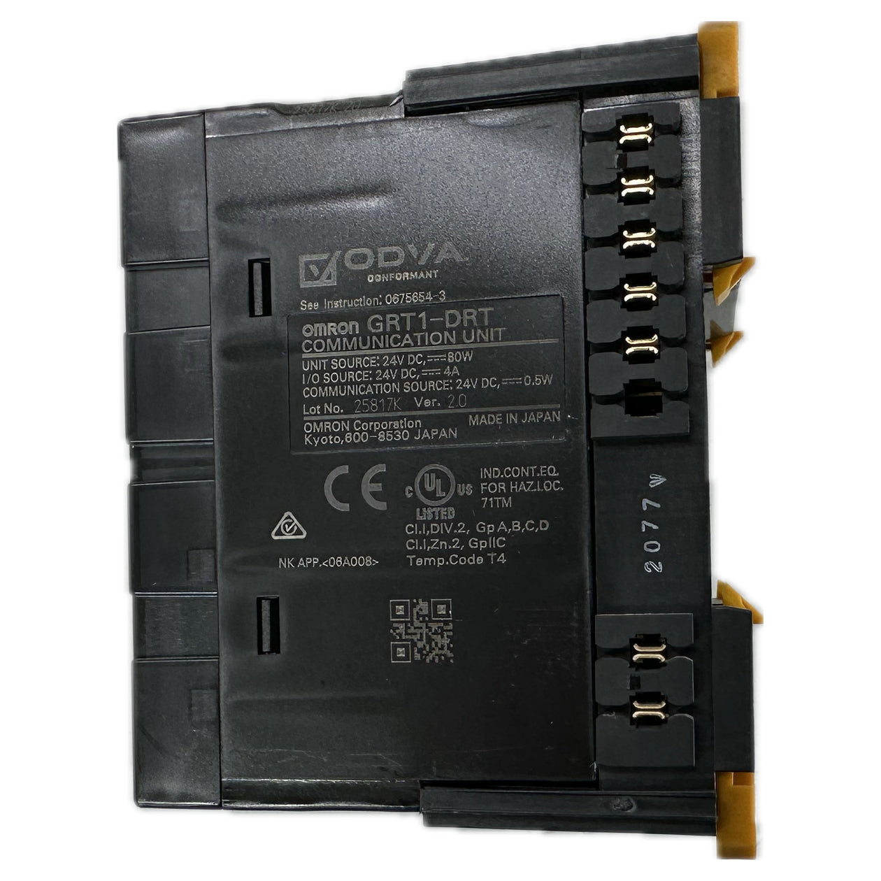 NJ250 DeviceNet Unit Omron GRT1-DRT_4