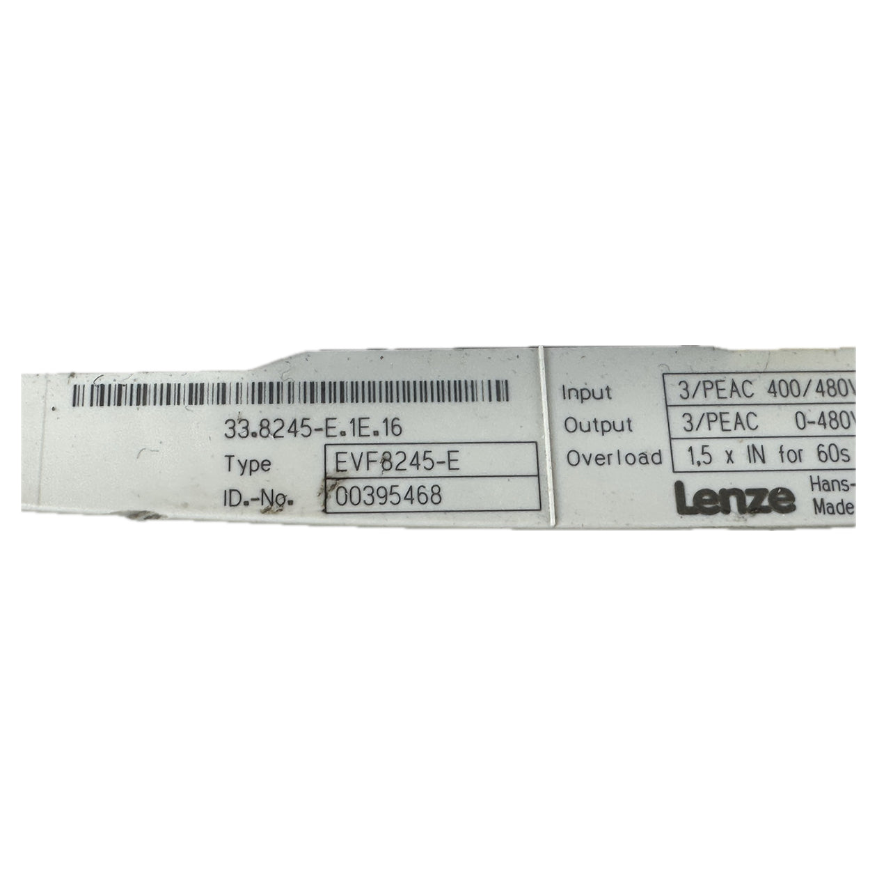 NJ263 Frequenzumrichter Lenze EVF8245-E 33.8245-E.1E.16 5,5kW_4