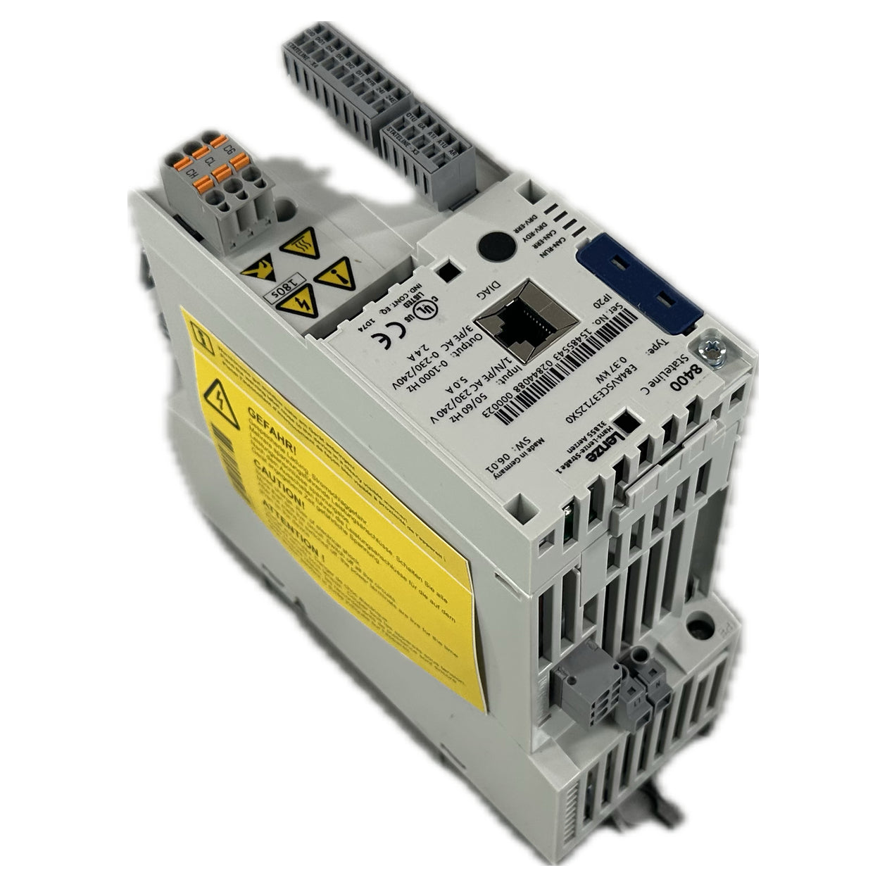 NJ267 Frequenzumrichter Lenze E84AVSCE3712SX0 0,37kW_3