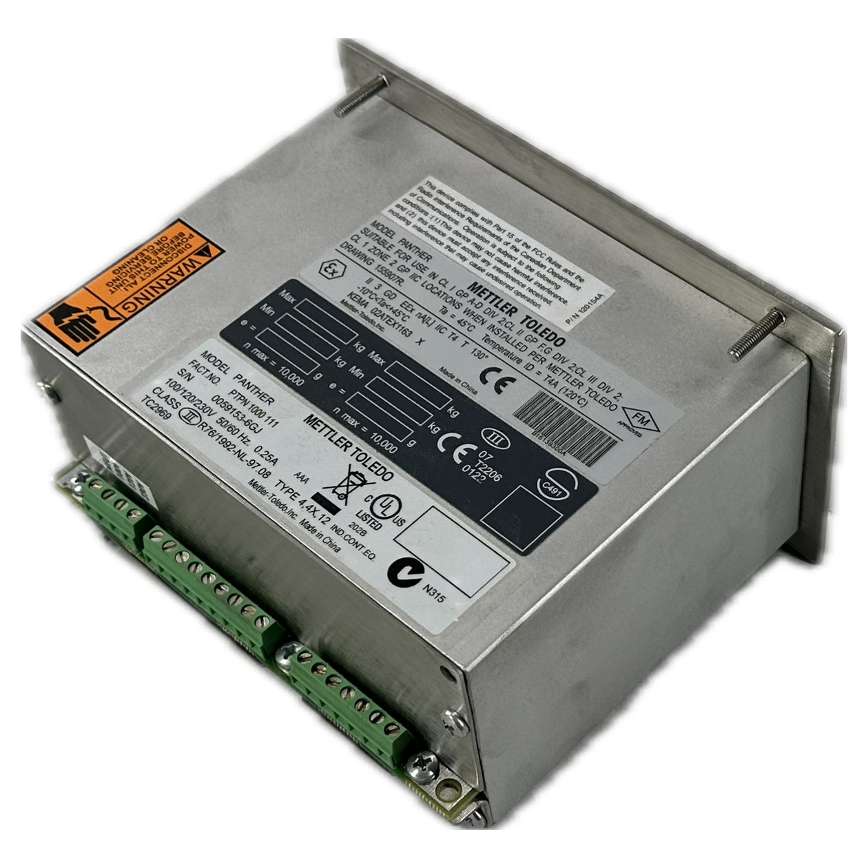 NJ294 Prozesssteuerung Mettler Toledo Panther PTPN 1000 111_3