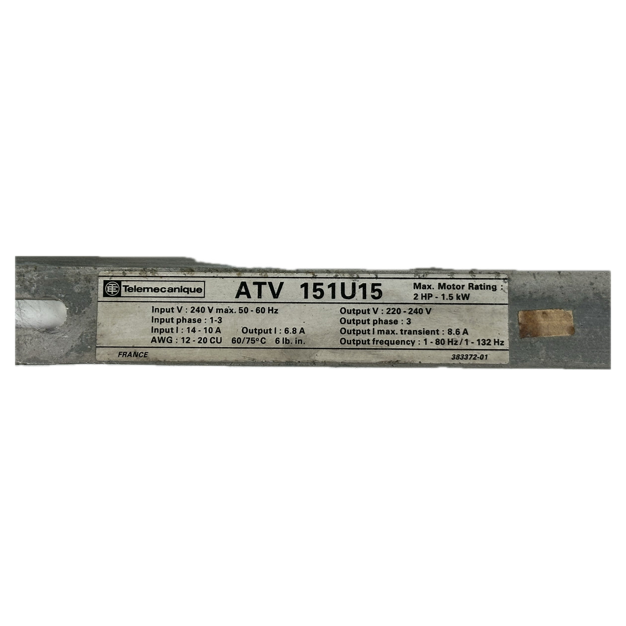 NJ306 Frequenzumrichter Telemecanique ATV151U15 1,5kW_4