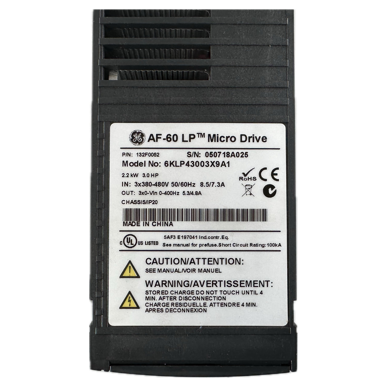 NJ314 AF-60LP Micro Drive General Electric 6KLP43003X9A1 2,2kW_4